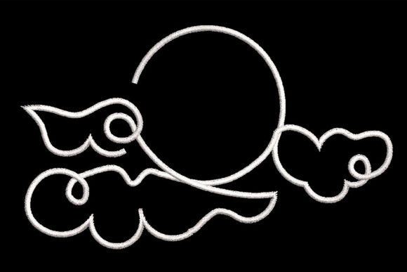 Download Minimalistic One Line Clouds and Sun - Mini Collection