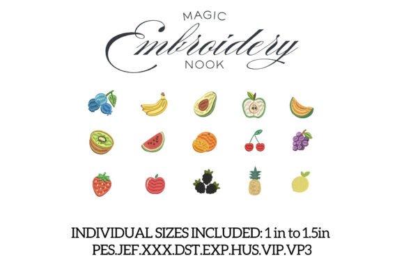 Download Mini Fruits Bundle X 16 Design - Mini Collection
